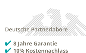 Deutsches Meisterlabor: 8 Jahre Garantie, 10% Kostennachlass